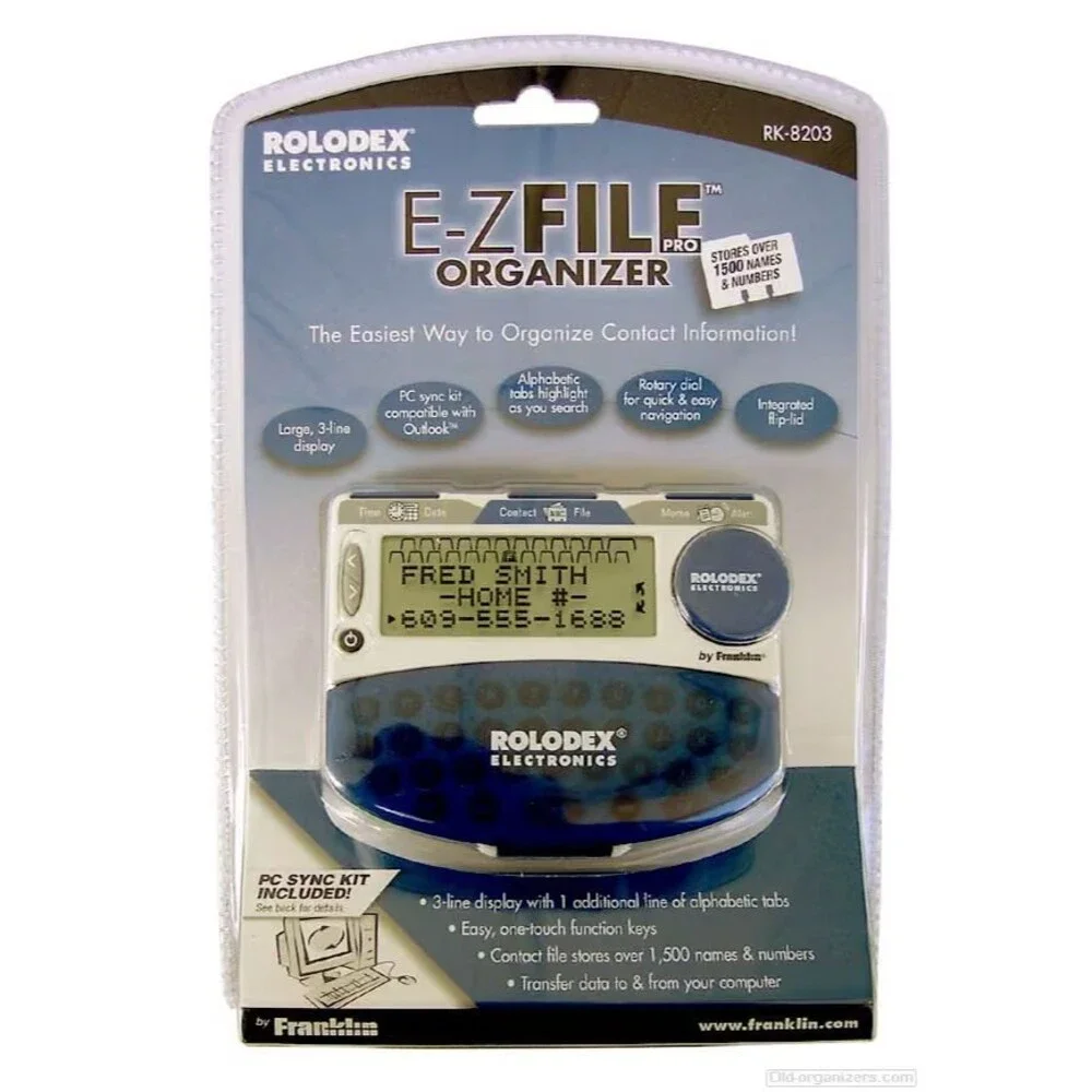 Franklin Rolodex EZ File Organizer Pro (RK-8203)
